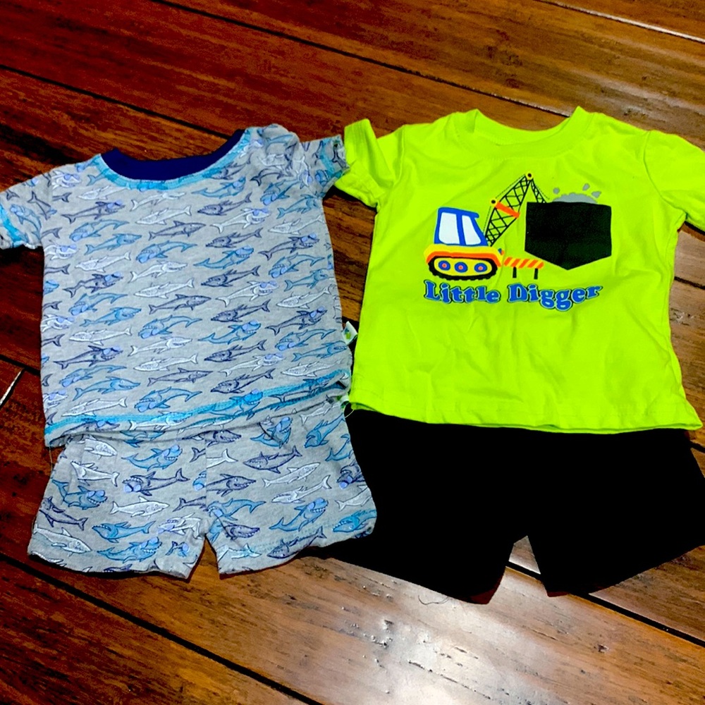 2 sets of pajamas